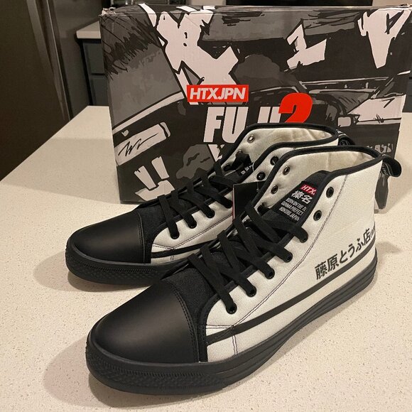 HTXJPN / HardTuned FUJI 2 hightop sneakers - Size 13 - Initial D Anime Inspired - Picture 6 of 15